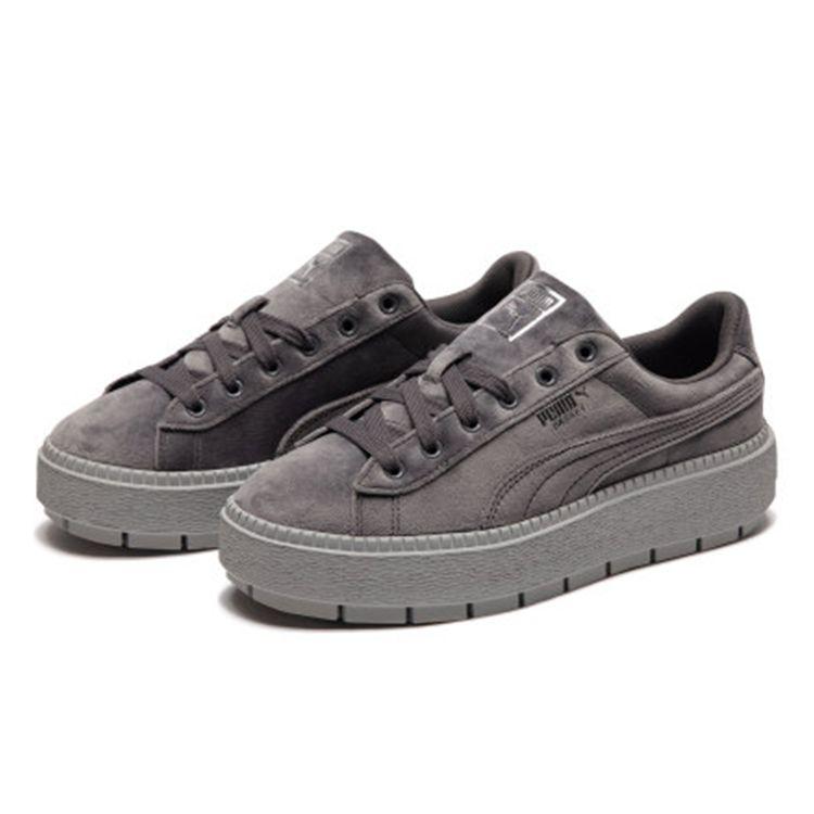 PUMA Platform Trace V Women's Gray 372613-03
