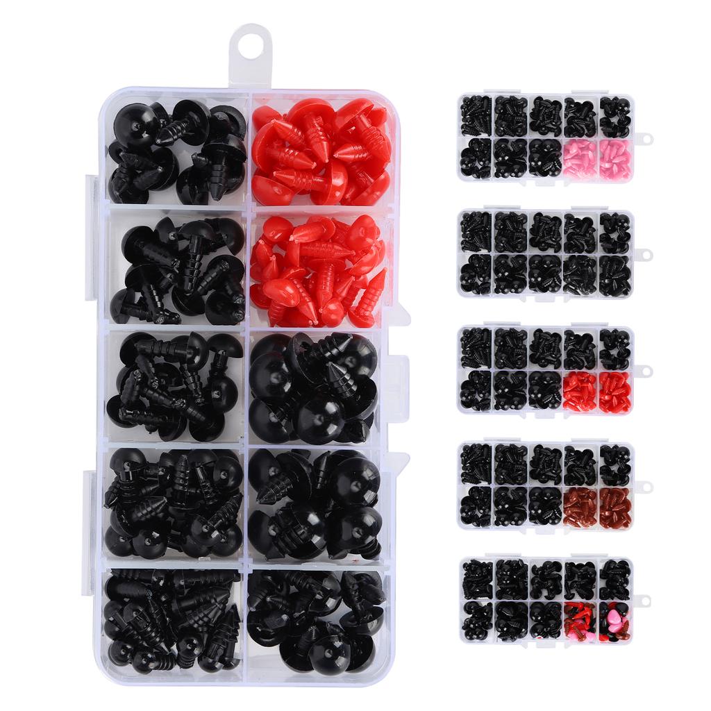 Plastic Eyes Noses with Washers Plush Doll Teddy Bear Stuffed Animals Toy DIY Accessories