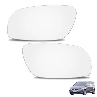 Linker Rechter Zijdeur Spiegelflank Glas Plakken zonder Verwarmd Voor Vw Volkswagen Touran MK1 2003-2009 Achteruitkijkspiegel Achteruitkijk Spiegelflank Concaaf