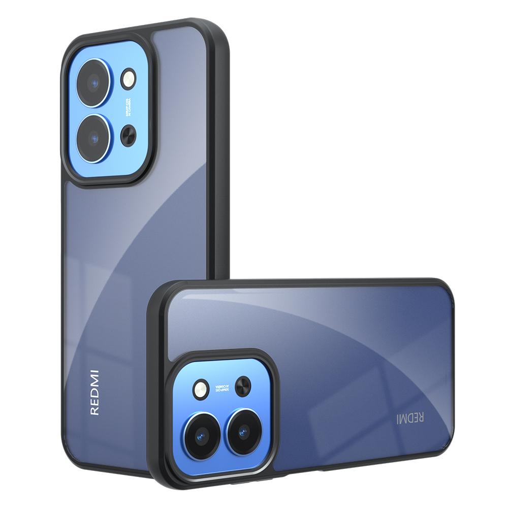 

Для Xiaomi Redmi 15C 5G/15C 4G (Європа) (173 мм) Чохол TPU+PC Ударостійкий прозорий чохол для телефону A