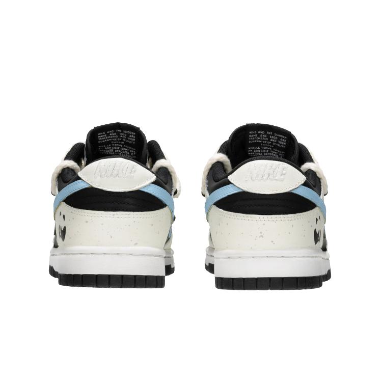 Nike Dunk Panda, Blueberry Low top Skateboard Shoes Men's White Blue DD1391-100(Team62-)