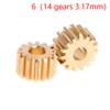 0.5M Modulus 8T 9T 10T 11T 12T 14T 15T 16T Teeth Copper Transmission Gear For Spindle Transmission Gear Fit 1.98Mm 2.3Mm 3.17Mm 3Mm 5Mm Shaft