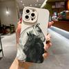Vintage Black And White Horse Phone Case for Samsung Galaxy A56 A55 A36 A35 A26 A25 A15 5G A24 A23 A52 A52S A71 A72 4G Cover