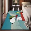 Kawaii S-Snoopy Kitchen Mat Kids Room Bedroom Decoration Balcony Anti-Slip Doormat Living Room Alfombra