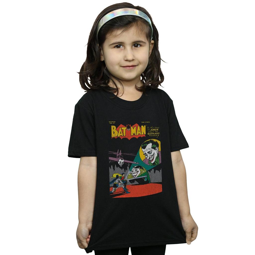 DC Comics Girls Batman No. 37 Cover Cotton T-Shirt