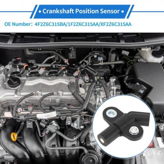 Crankshaft Position Sensor for Ford F-150 4.2 1997-2008 No.4F2Z6C315BA Black