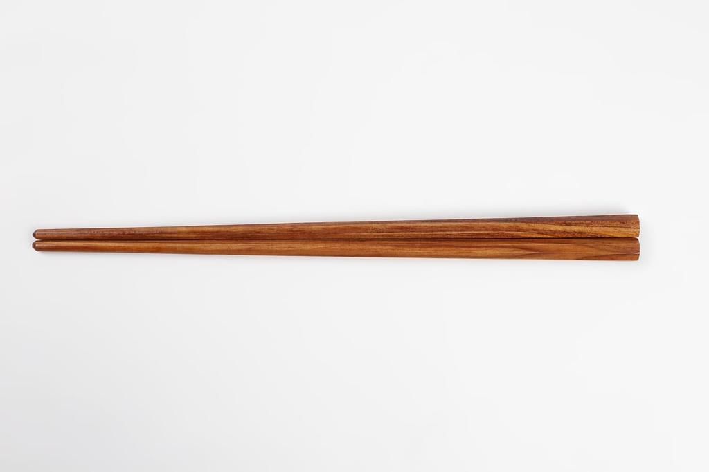 Yakusugi 22cm Yakusugi Made in Japan Chopsticks, Octagonal, [Natural Wood/Gift Box]