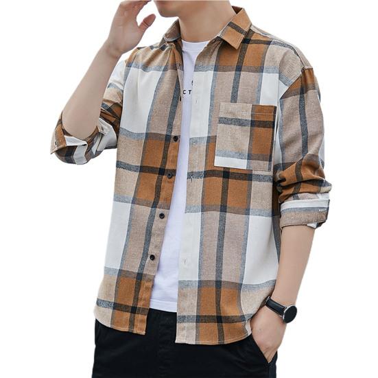 Full-sleeve Plaid Shirt 