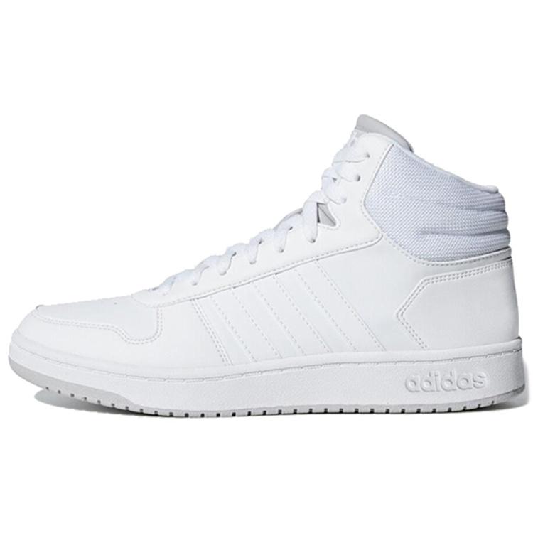 adidas Hoops 2.0 Mid Cloud White Grey Men s F34813 EU 44⅔