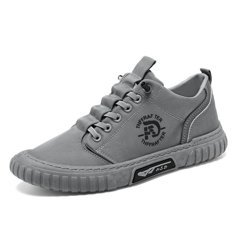 Ice silk lazy cloth shoes summer new trendy men's shoes canvas men's trendy shoes breathable casual board shoes