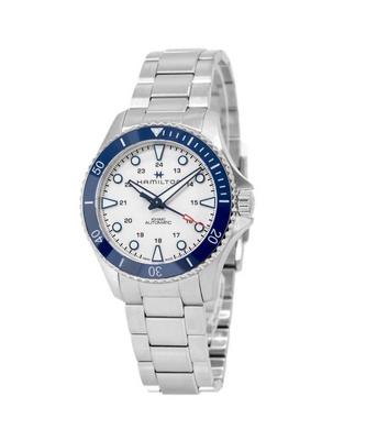 Khaki Navy Scuba Stainless Steel Silver Dial Automatic Diver's H82505150 300M Men's Watch