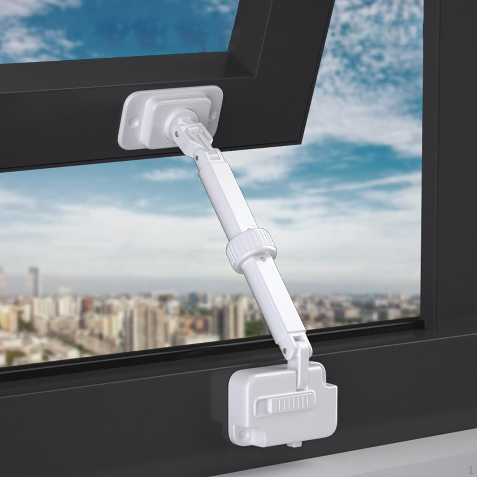 

Window Lock, , Limiters, Door, Drawers, Multipurpose 2 Speed Anti-fall Locks, Limiters for белый