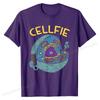 Cell Fie Funny Science Biology Teacher T Shirt Tops Tees Discount Casual Cotton Men's Top T-shirts Casual