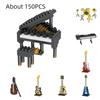 Brickpals Music Series Compatible Piano And Guitar Set For Kids