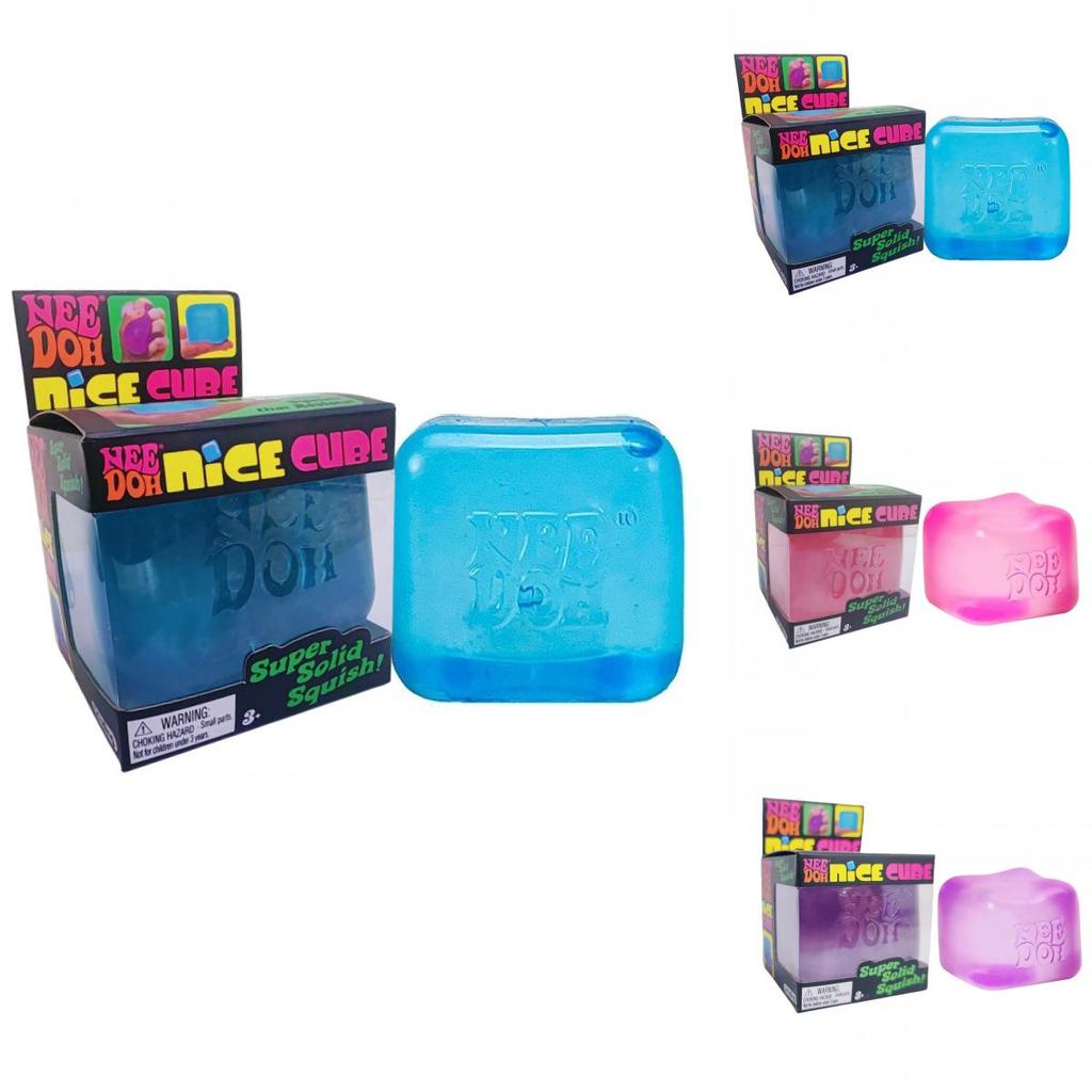 Stress Relief Needoh Nice Cube Sensory Squeeze Toy For Kids And Adults