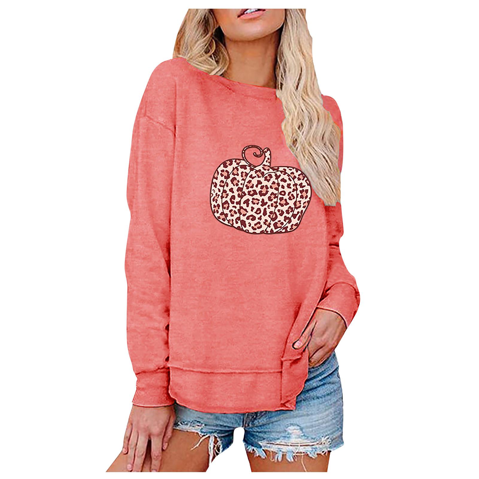 

(SU)Женская футболка с круглым вырезом и длинным рукавом, однотонный свободный топ