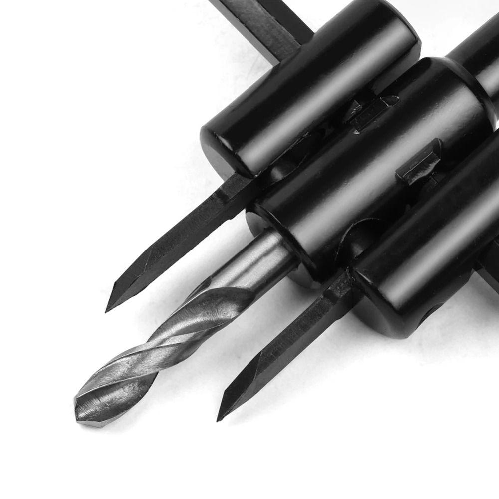 45 Degrees Chamfer Woodworking Drill Bit Adjustable Circle Hole Cutter Hole Cutter  Professional
