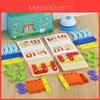 Wooden Puzzle Battle Board With Color Recognition For Kids Learning And Cognitive Development