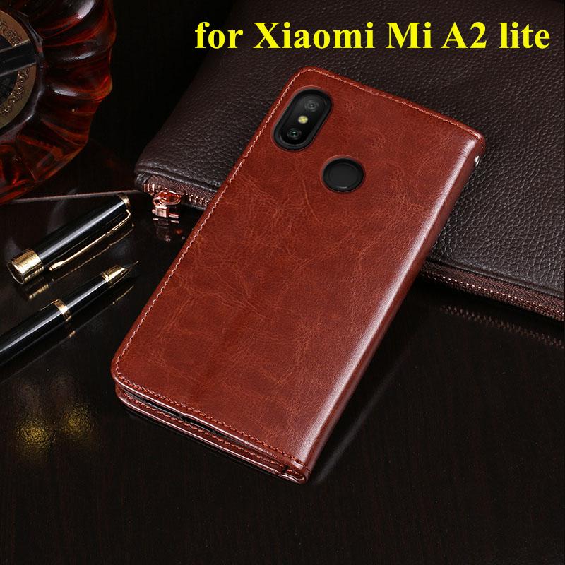 Card Holder Cover Case for Xiaomi Mi A1 A2 A3 Lite Phone Leather Case Protective Cover Retro Wallet Flip Case Business Cover