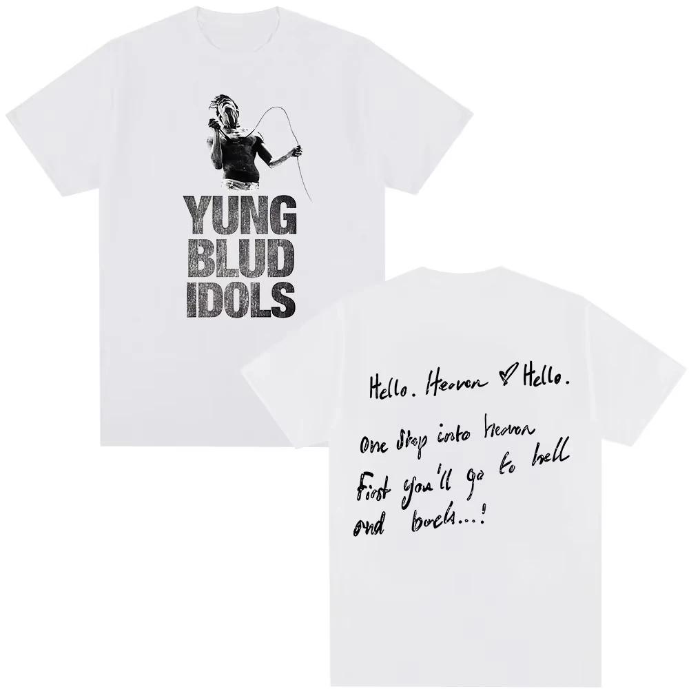 

Yungblud IDOLS Album Tour 2026 T Shirt Men Women Hip Hop Short Sleeve Tshirts Casual Cotton Oversized Tee Shirt Tops Streetwear S