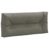 Pallet Back Cushion VIANEN 100percent Polyester Gray