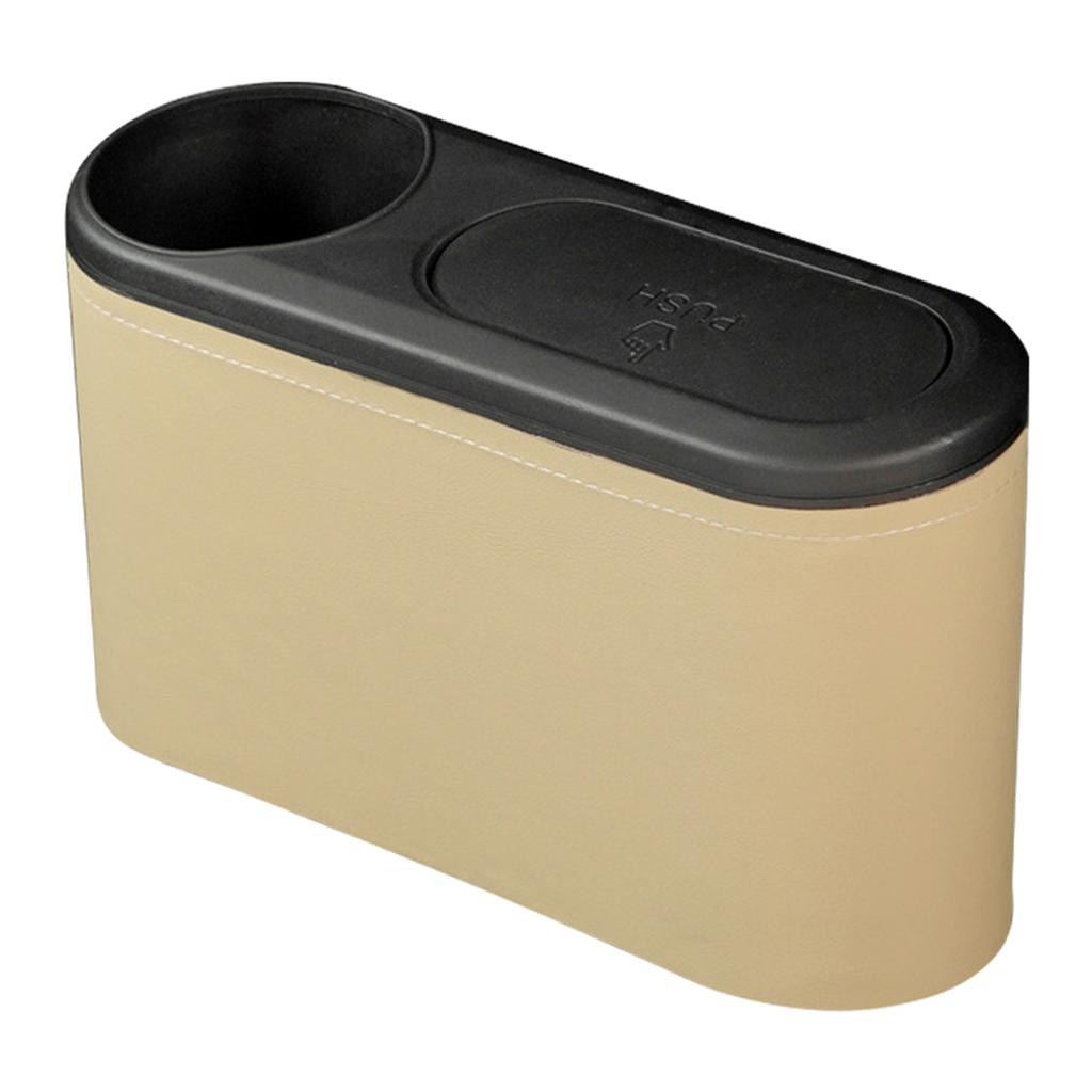 Car Trash Bin Water Bottle Holder Waterproof Car Door Storage Box Garbage Container Auto Interior Accessory