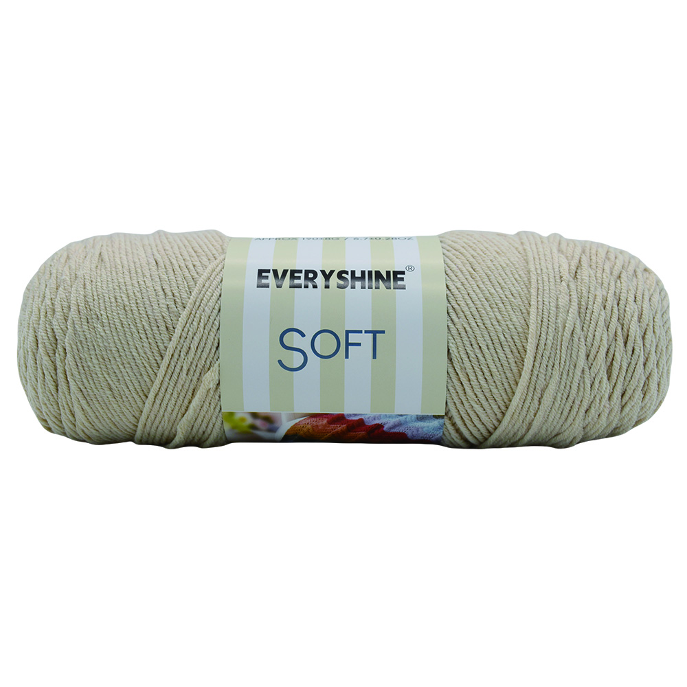 Balení 2 přadení akrylové příze (190g/6.7oz, 380m/416yd) – Vícebarevná příze střední tloušťky pro pletení a háčkování – Měkké mléčné vlákno pro amigurumi,