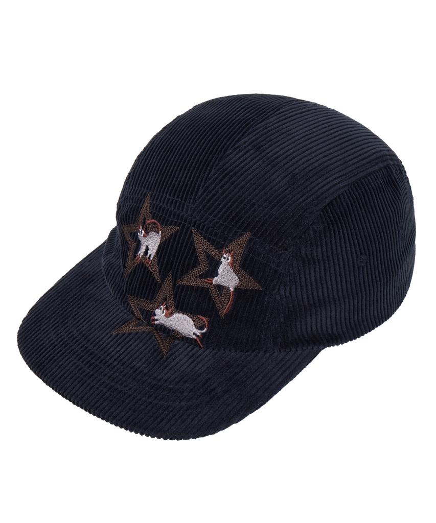 Yueolssesi Triple Meow Camp Cap (Navy)