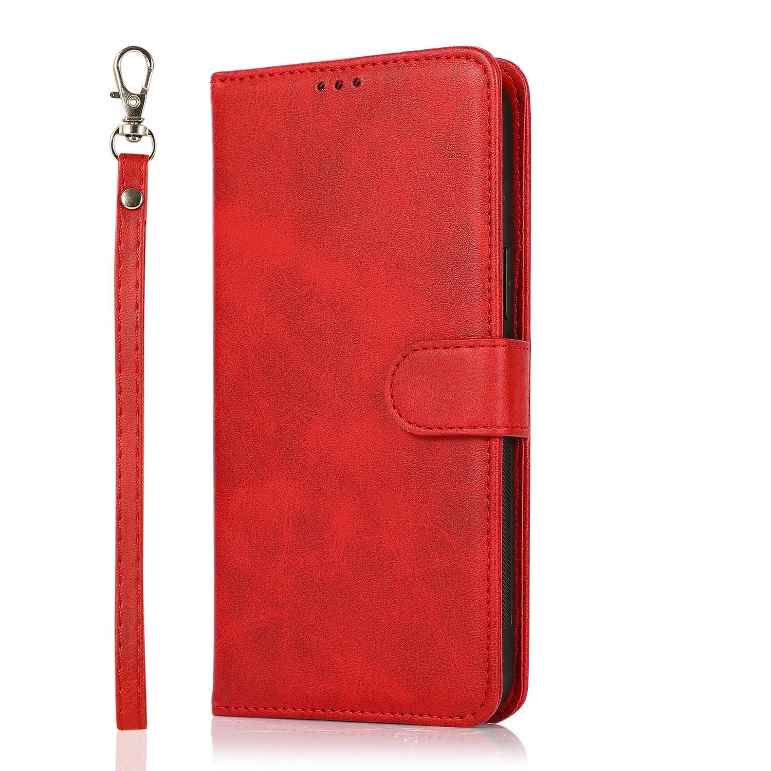 

Detachable Leather Wallet Cards Solt Case For Samsung Galaxy S23 S24 Ultra S22 Plus S21 FE A34 A54 A14 A53 A52 Magnetic Cover For Galaxy S22Plus червоний