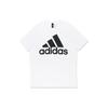 T Shirts Men's White Crew Neck Moderate Straight Fit CD4863