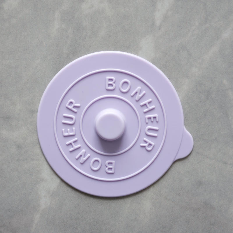 Creative Silicone Drink Cup Lids Round Mug Cover Reusable Anti Dust Drink Coffee Cup Covers