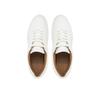 Мужские кроссовки Calvin Klein Low prof runn laceup rubb lth hm0hm01707 белые