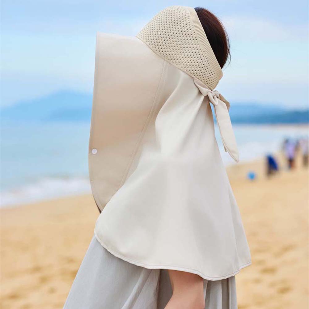 Wide Brim Mountaineering Cap Breathable Hiking Bucket Hat Foldable Women Sun Cap  Famale