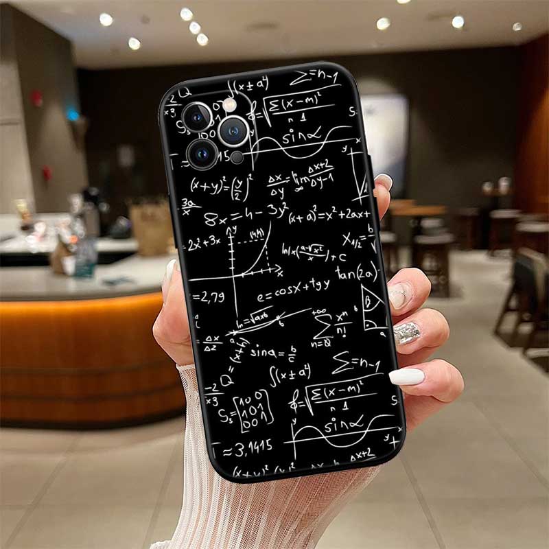 NH15 Chemical Maths Formula Case for Samsung A11 A12 A13 A15 A52S A53 A55 A56 A70 A71 A72 A73 F06 F16 F56 S10 Plus S10e