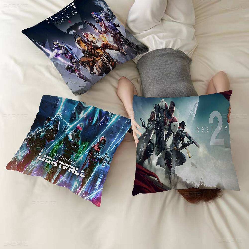 Game D-Destinys In Stocked Gamer Maple Design Cushion Cover Happy Autumn Harvest Decor Holiday Decorati Pillow Cover