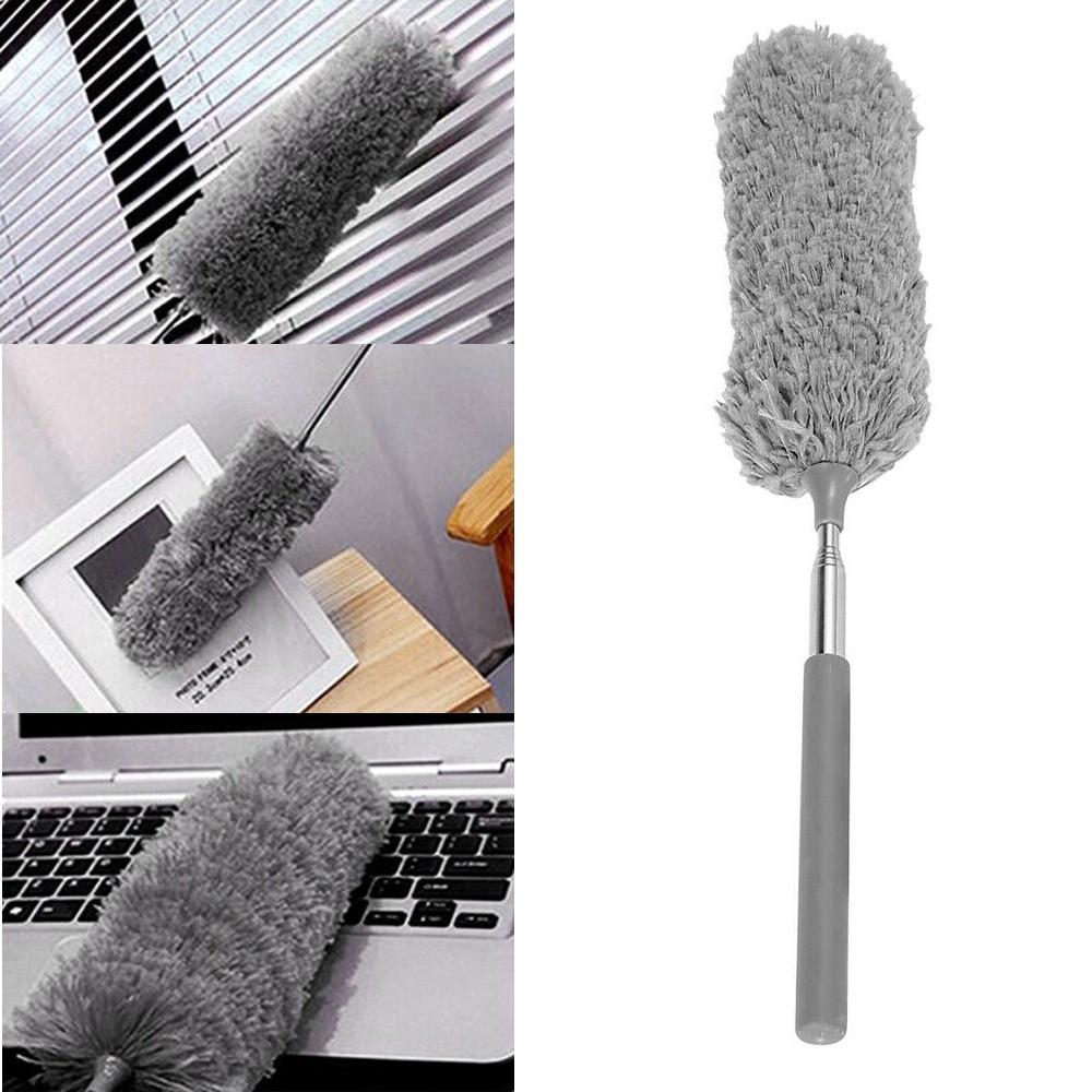 Retractable Microfiber Duster Household Desktop Cleaning Feather Duster