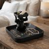 Practical Plastic Gorilla Storage Tray Cute Decorative Gorilla Tray Ornament Unique Key Storage Tray Living Room