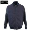 [/Domestic Regular] HLL08WD17 Leather X Monogram Denim Switch Zip-Up Blouson/ Jacket 48 NavyUsed
