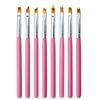 Clou Beaute Kristall Acryl Nail Art Pinsel DIY Nagel Malen Schnitzen UV Gel Verlängerung Malpinsel Linien Liner Maniküre Werkzeuge
