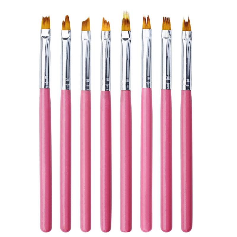 Clou Beaute Kristall Acryl Nail Art Pinsel DIY Nagel Malen Schnitzen UV Gel Verlängerung Malpinsel Linien Liner Maniküre Werkzeuge