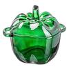 Beautiful Glass Snacks Tray Display Bowl With Protective Lid Cover For Dry Food And Display Festival Decoration