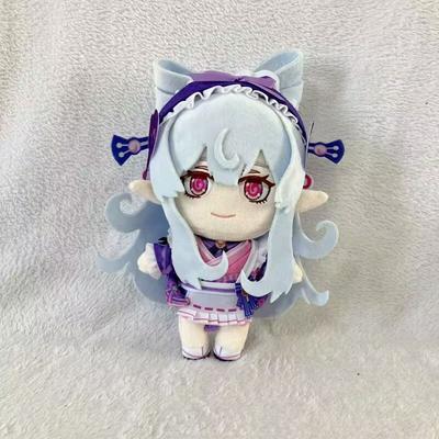 Genshin Impact Yumemizuki Mizuki Plush Doll Toy 20cm Anime Cute Soft Stuffed Pillow Yumemizuki Mizuki Dolls Birthday Gift