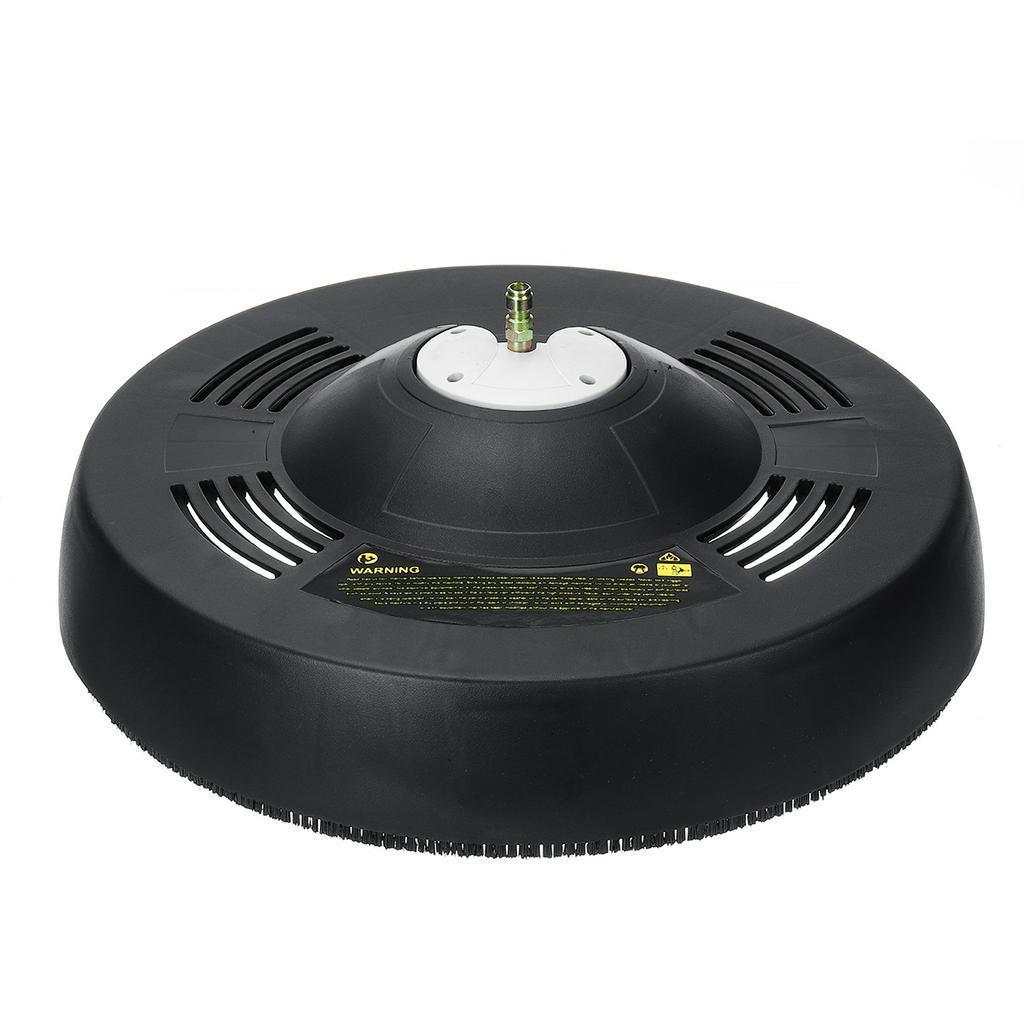 16 inch 1/4 Quick Connect Straight Extension  Alloy Patio Pressure Washer Surface Cleaner Round Garage Door Driveway Rotary Brush