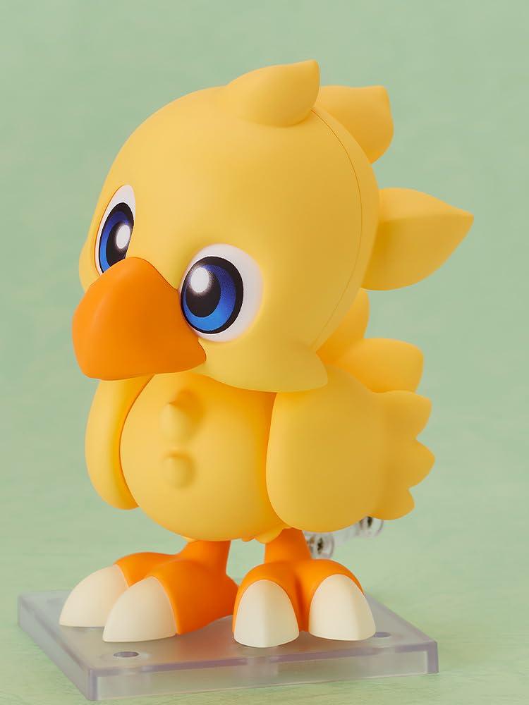 Good Smile Company Final Fantasy Nendoroid Chocobo Plastic Painted Movable Figure Includes Dedicated Base Approximately 100mm Tall Non-Scale