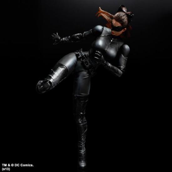 The Dark Knight Trilogy Play Arts Kai Catwoman Action Figure