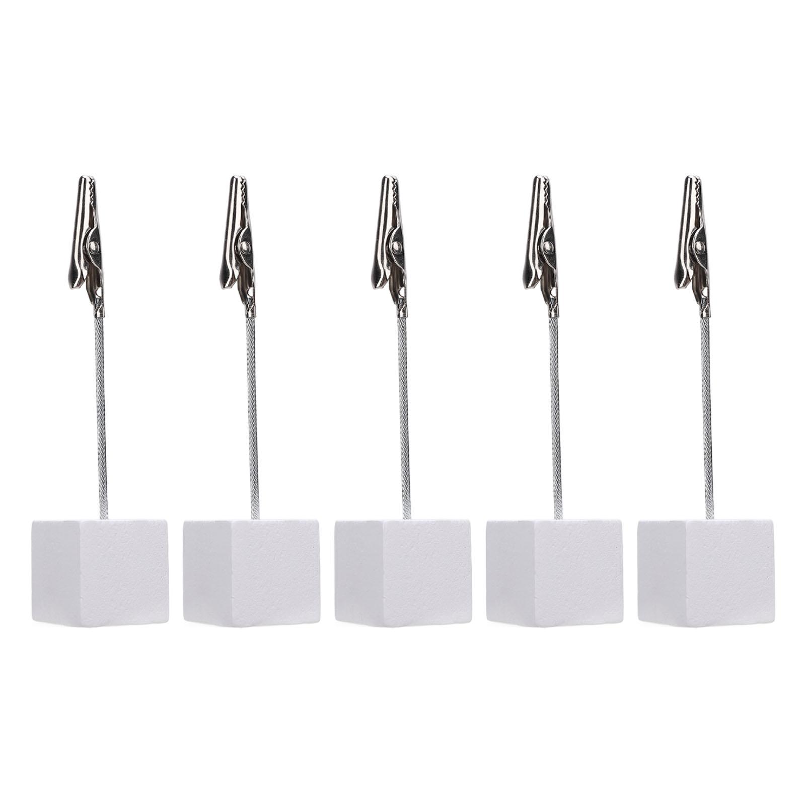 

10 шт. держатель для карточек с номером стола, деревянный блок, зажим-крокодил, держатель для фотографий с заметками и напоминаниями