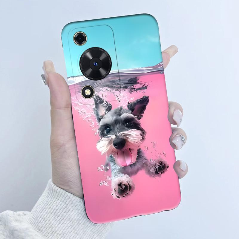 Handyhülle für Huawei Nova Y72 Hüllen 6,75" Niedliche Panda-Astronauten-Abdeckung für Huawei Enjoy 70 NovaY72 MGA-LX3 Weiche Silikonhülle