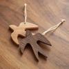 1PC Ins Simple Wall Decoration Japanese Swallow Multi-functional Wooden Block Pendant Decoration