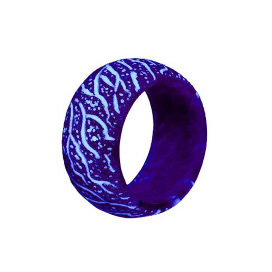 Kreatives Unisex-Ring-Accessoire mit leuchtendem Glühmuster und leuchtendem Schmuck