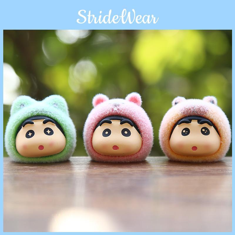 Crayon Shinchan Miniature Resin Figure For Desk Decor And Car Accessories